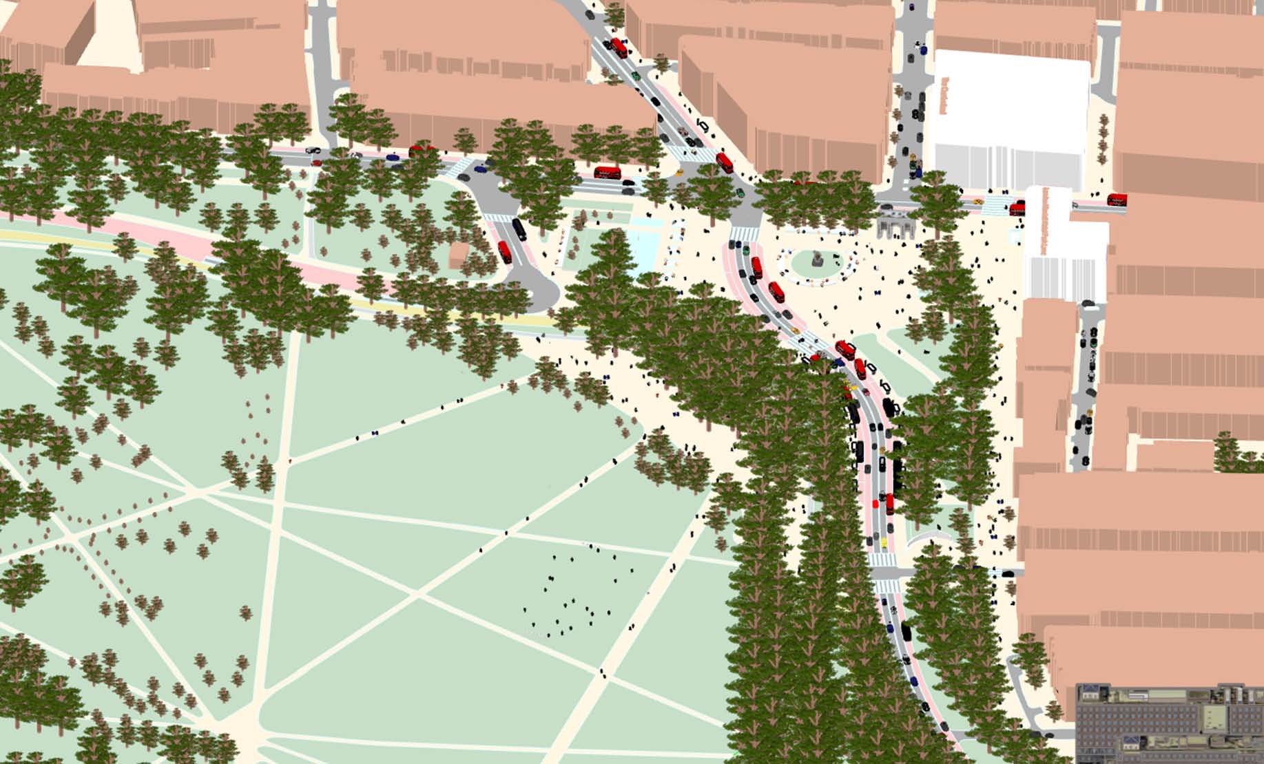 Marble Arch as proposed
